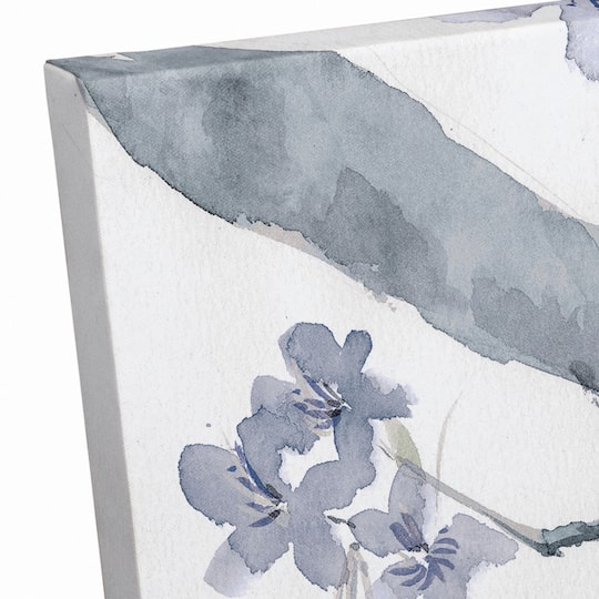 Cherry Blossoms And Birds 20" x 16" Canvas Wall Art